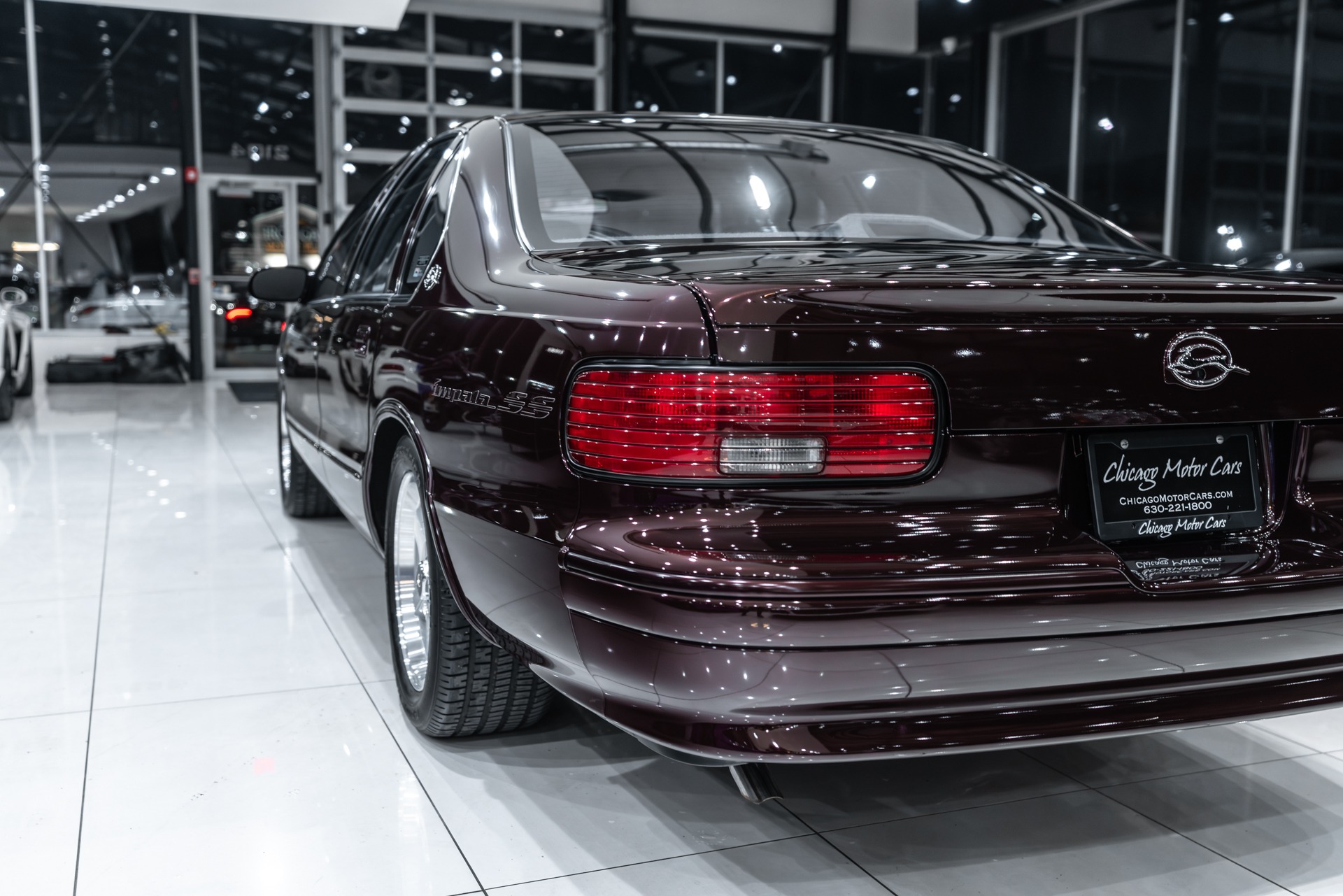 Used-1996-Chevrolet-Impala-SS-Only-4k-miles-Collector-Condition-Rare-Dark-Cherry-Metallic