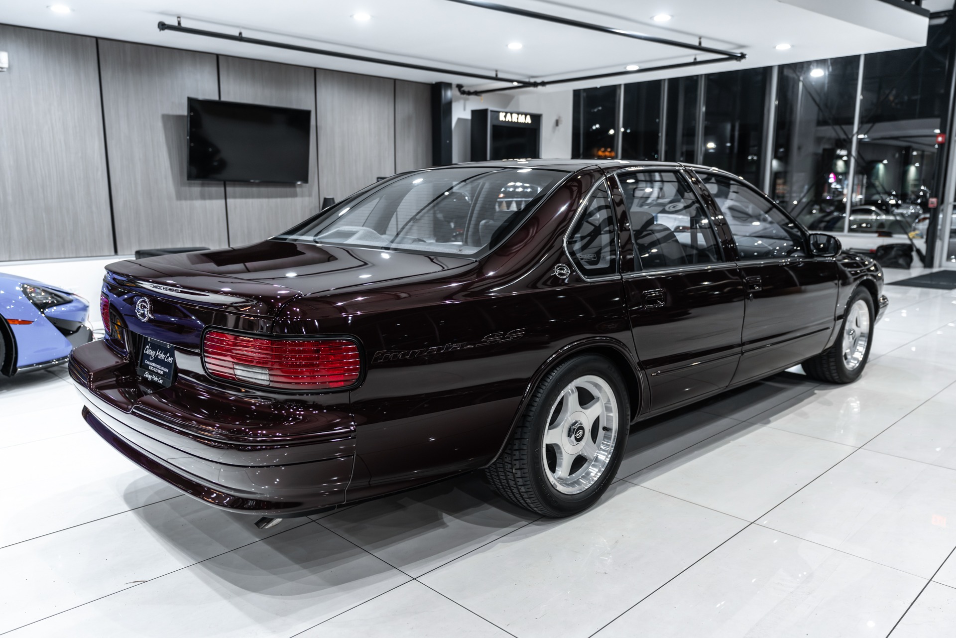 Used-1996-Chevrolet-Impala-SS-Only-4k-miles-Collector-Condition-Rare-Dark-Cherry-Metallic