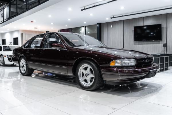 Used-1996-Chevrolet-Impala-SS-Only-4k-miles-Collector-Condition-Rare-Dark-Cherry-Metallic