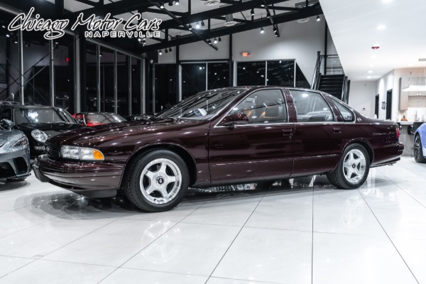 Used 1996 Chevrolet Impala SS Only 4k miles! Collector Condition! Rare Dark Cherry Metallic! for sale Sold at Chicago Motor Cars in West Chicago IL 60185 1