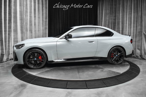 Used 2022 BMW 2 Series M240i xDrive Coupe Brooklyn Gray! Premium Pkg! Harman Karon! Fi Exhaust! for sale Sold at Chicago Motor Cars in West Chicago IL 60185 1