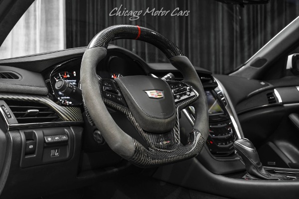 Used-2017-Cadillac-CTS-V-Sedan-TONS-of-Carbon-MSRP-103K-Matte-Wrap-Recaro-Seats-LOADED