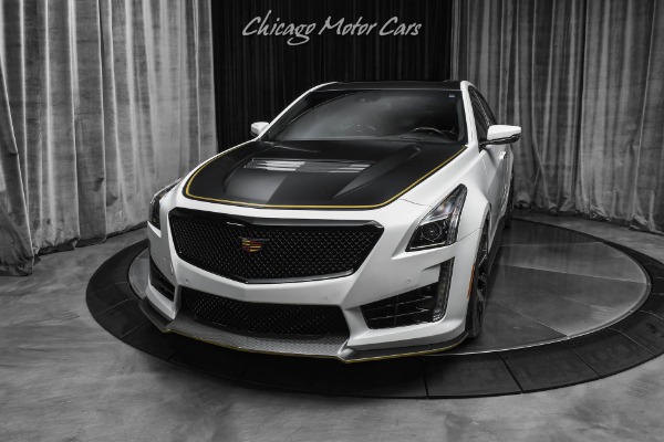 Used 2017 Cadillac CTS-V Sedan TONS of Carbon! MSRP $103K+! Matte Wrap! Recaro Seats! LOADED! for sale Sold at Chicago Motor Cars in West Chicago IL 60185 2