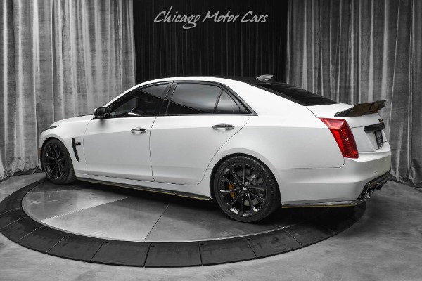 Used 2017 Cadillac CTS-V Sedan TONS of Carbon! MSRP $103K+! Matte Wrap! Recaro Seats! LOADED! for sale Sold at Chicago Motor Cars in West Chicago IL 60185 3