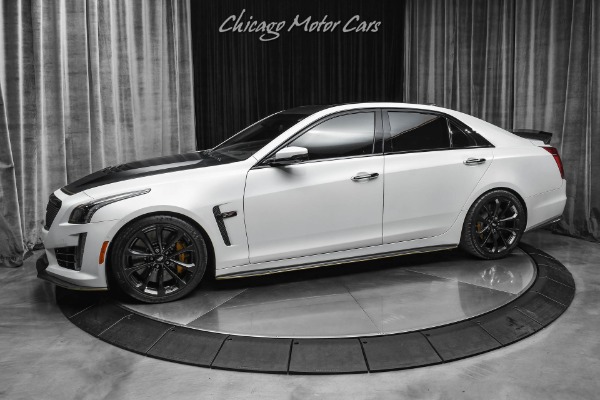 Used 2017 Cadillac CTS-V Sedan TONS of Carbon! MSRP $103K+! Matte Wrap! Recaro Seats! LOADED! for sale Sold at Chicago Motor Cars in West Chicago IL 60185 1