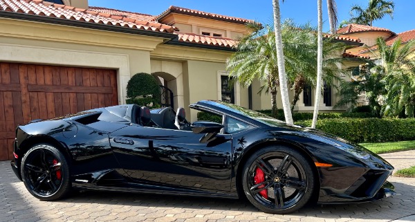 Blackジェラトーニ Used 2021 Lamborghini Huracan EVO 610-2 Spyder Only 1k Miles