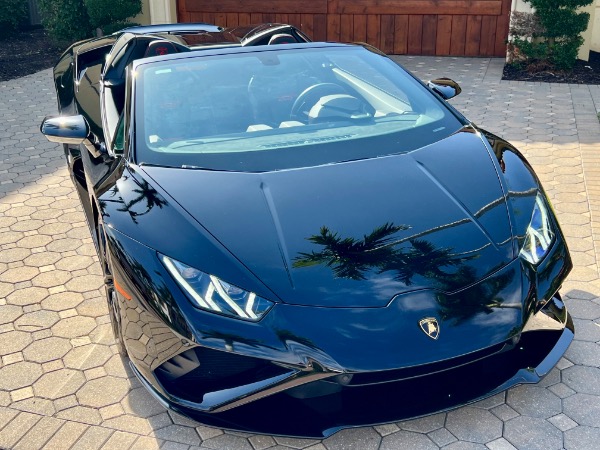 Used 2021 Lamborghini Huracan EVO 610-2 Spyder Only 1k Miles
