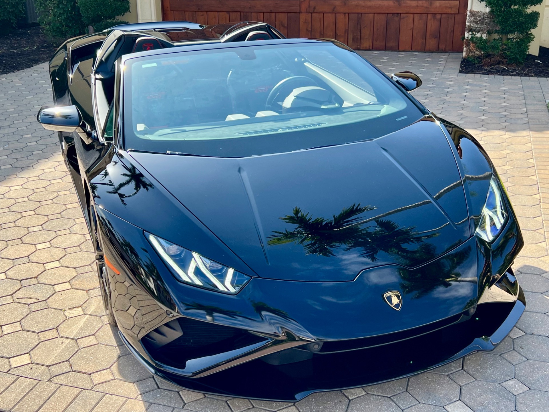 Blackジェラトーニ Used 2021 Lamborghini Huracan EVO 610-2 Spyder Only 1k Miles