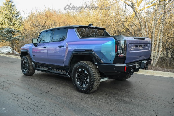 Used 2023 GMC HUMMER EV Edition 1 SUV 1000HP! Mystic Chrome Wrap! ONLY 520 Miles! 3X Motor Performa for sale Sold at Chicago Motor Cars in West Chicago IL 60185 3