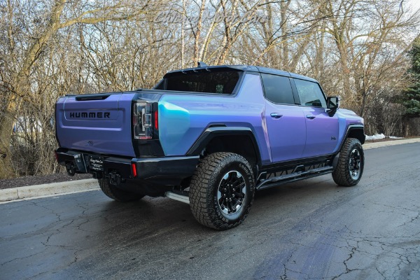 Used 2023 GMC HUMMER EV Edition 1 SUV 1000HP! Mystic Chrome Wrap! ONLY 520 Miles! 3X Motor Performa for sale Sold at Chicago Motor Cars in West Chicago IL 60185 5