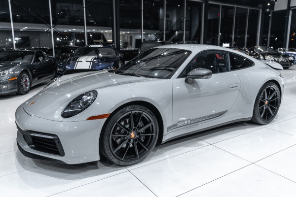 Used-2023-Porsche-911-Carrera-T-Coupe-Only-500-Miles-7-Speed-Manual-Chalk-Paint