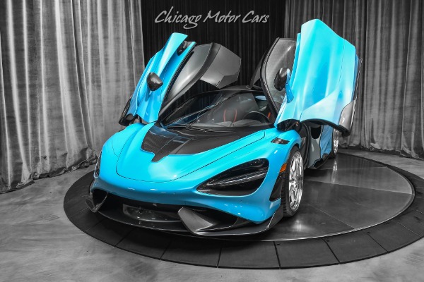Used 2021 McLaren 765LT Coupe HRE Wheels 1016 Industries Package LOADED Carbon Fiber Serviced! for sale Sold at Chicago Motor Cars in West Chicago IL 60185 2