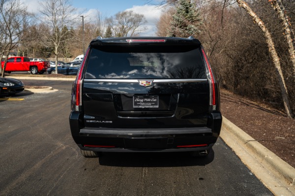 Used 2018 Cadillac Escalade ESV Premium Luxury SUV Rear Seat Entertainment Stunning Color! MSRP $80K+ for sale Sold at Chicago Motor Cars in West Chicago IL 60185 4