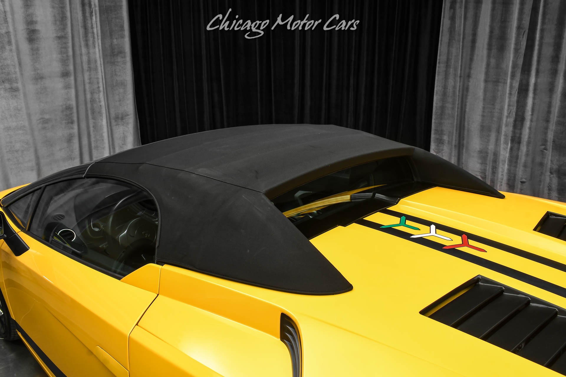 Used-2008-Lamborghini-Gallardo-Spyder-Convertible-Only-15k-Miles-Pearl-Yellow-Serviced