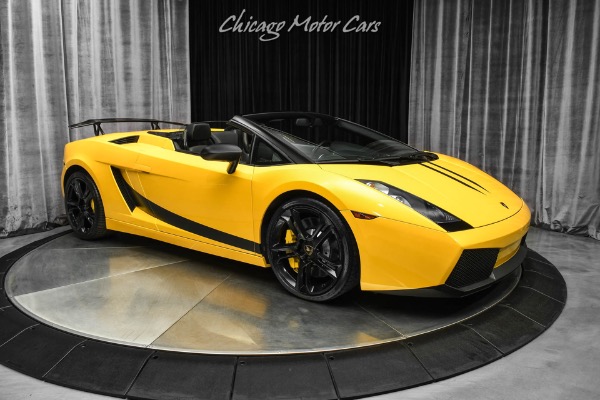 Used 2008 Lamborghini Gallardo Spyder Convertible Only 15k Miles Pearl Yellow! Serviced! for sale Sold at Chicago Motor Cars in West Chicago IL 60185 6
