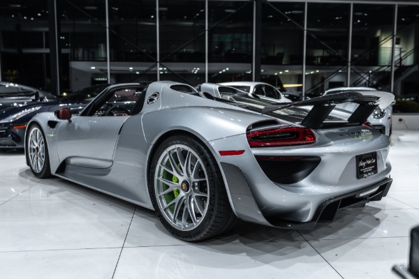 Used 2015 Porsche 918 Spyder Serviced Full PPF Carbon Fiber Rare Red Interior Weissach Carbon Added for sale Sold at Chicago Motor Cars in West Chicago IL 60185 2