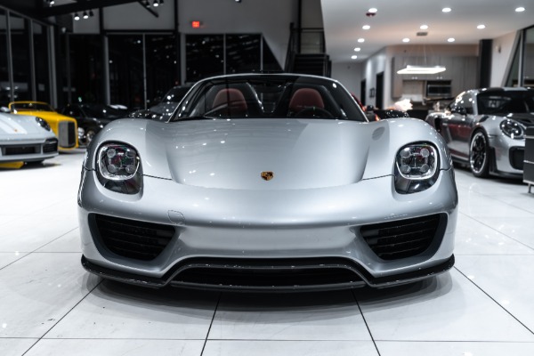 Used 2015 Porsche 918 Spyder Serviced Full PPF Carbon Fiber Rare Red Interior Weissach Carbon Added for sale Sold at Chicago Motor Cars in West Chicago IL 60185 6