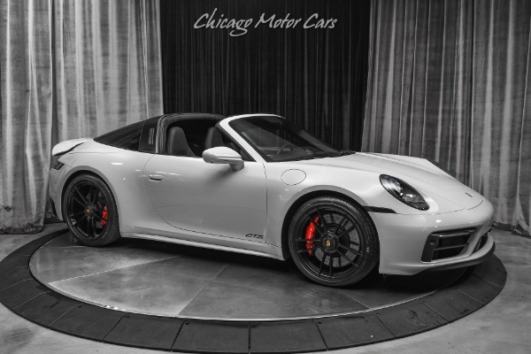 Used 2023 Porsche 911 Targa 4 GTS Only 900 Miles Front Lift Chalk/Black LOADED! Paint Protection for sale Sold at Chicago Motor Cars in West Chicago IL 60185 6