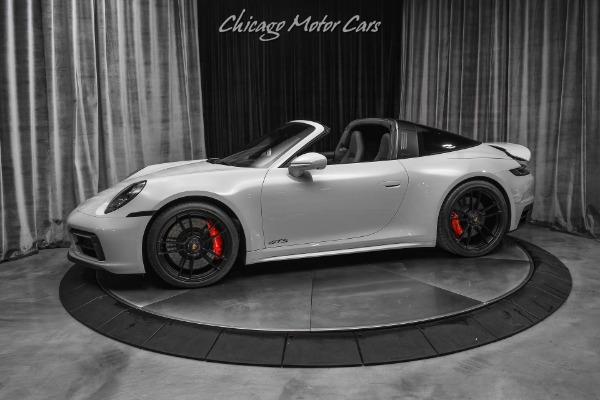 Used 2023 Porsche 911 Targa 4 GTS Only 900 Miles Front Lift Chalk/Black LOADED! Paint Protection for sale Sold at Chicago Motor Cars in West Chicago IL 60185 1