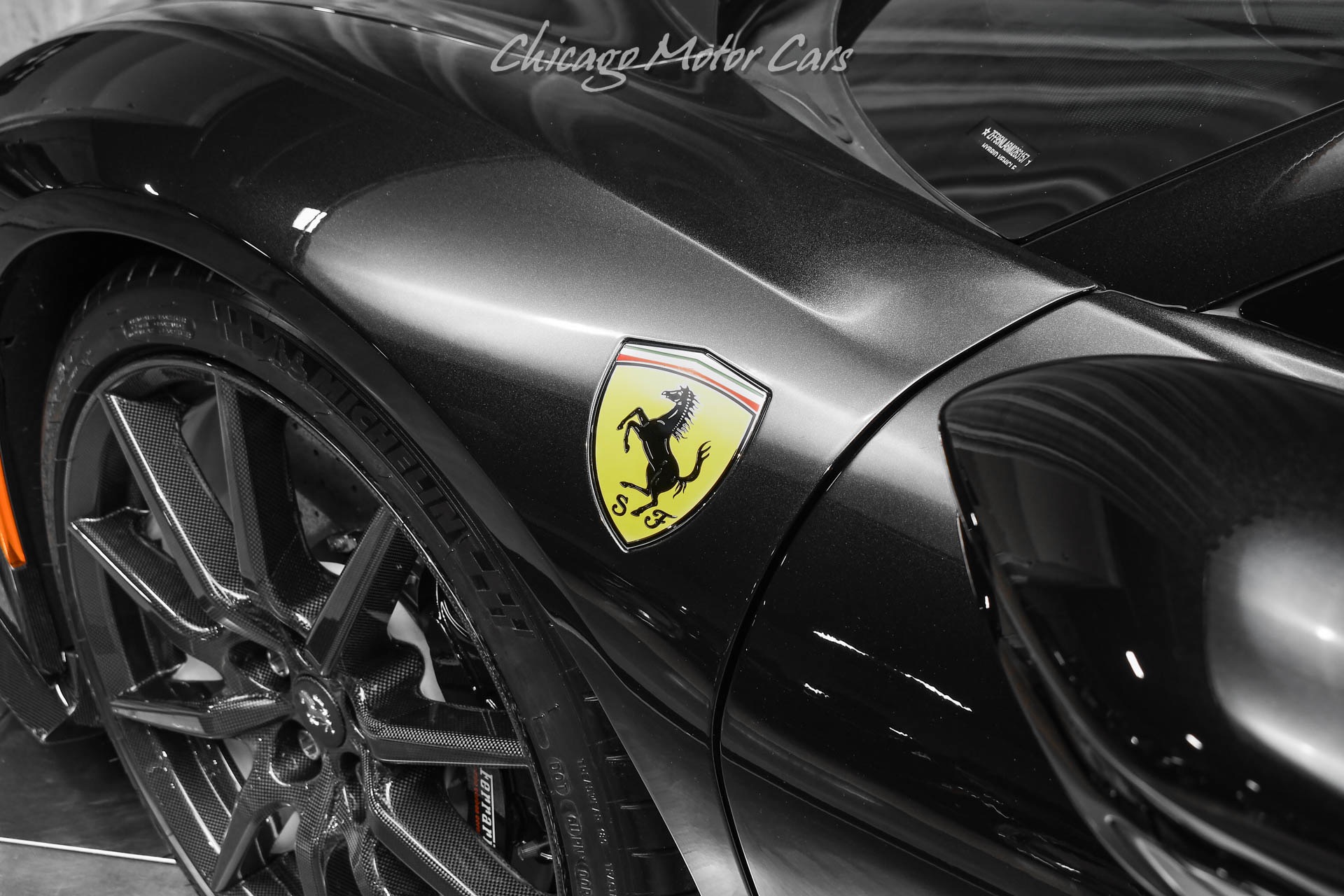 Used-2021-Ferrari-SF90-Stradale-Only-900-Miles-671kMSRP-ANRKY-Wheels-Novitec-Springs