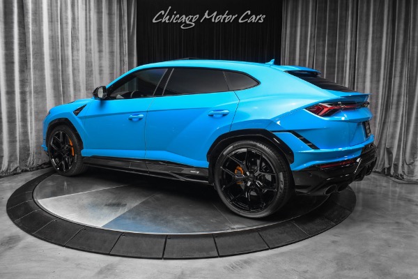 Used 2024 Lamborghini Urus S SUV Blu Cepheus! 3D B&O Audio! Style Pack! LOADED! $294K MSRP for sale Sold at Chicago Motor Cars in West Chicago IL 60185 3