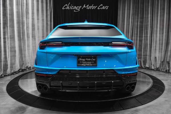Used 2024 Lamborghini Urus S SUV Blu Cepheus! 3D B&O Audio! Style Pack! LOADED! $294K MSRP for sale Sold at Chicago Motor Cars in West Chicago IL 60185 4