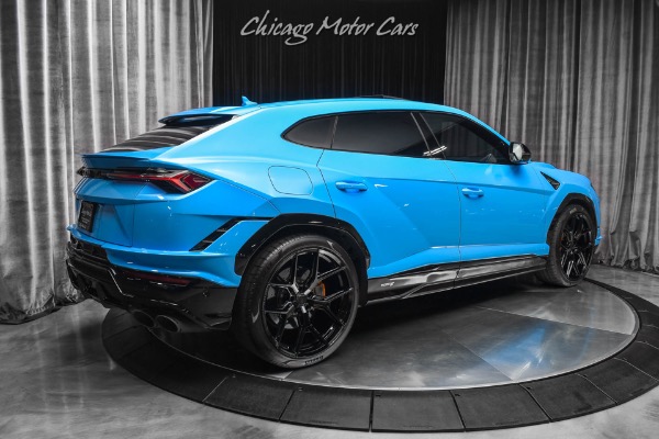 Used 2024 Lamborghini Urus S SUV Blu Cepheus! 3D B&O Audio! Style Pack! LOADED! $294K MSRP for sale Sold at Chicago Motor Cars in West Chicago IL 60185 5