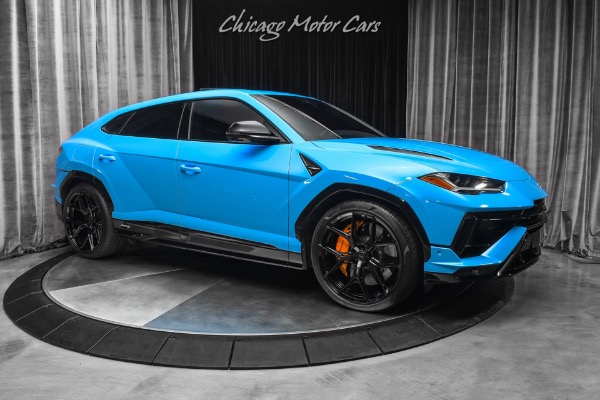 Used 2024 Lamborghini Urus S SUV Blu Cepheus! 3D B&O Audio! Style Pack! LOADED! $294K MSRP for sale Sold at Chicago Motor Cars in West Chicago IL 60185 6