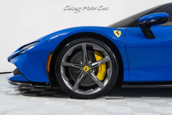 Used 2023 Ferrari SF90 Stradale Huge $683k+ MSRP! Only 1K Miles! Rare Azzurro Dino Paint! Loaded W/ Carbon for sale Sold at Chicago Motor Cars in West Chicago IL 60185 3