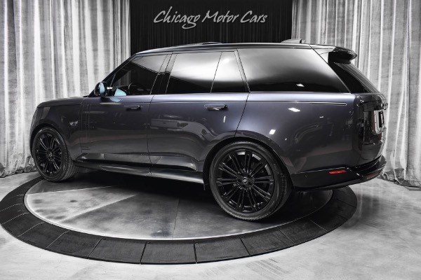 Used 2023 Land Rover Range Rover Autobiography P530 Amethyst Grey Purple SV MSRP $172,025+ Multimedia for sale $99,800 at Chicago Motor Cars in West Chicago IL 60185 3