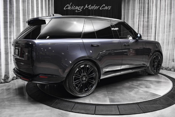 Used 2023 Land Rover Range Rover Autobiography P530 Amethyst Grey Purple SV MSRP $172,025+ Multimedia for sale $99,800 at Chicago Motor Cars in West Chicago IL 60185 5