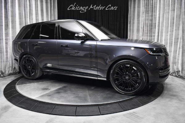 Used 2023 Land Rover Range Rover Autobiography P530 Amethyst Grey Purple SV MSRP $172,025+ Multimedia for sale $99,800 at Chicago Motor Cars in West Chicago IL 60185 6