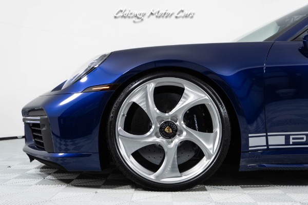 Used 2022 Porsche 911 Turbo S Cabriolet! Full PPF! HRE Wheels! MSRP $281k+ LOADED Gentian Blue Metallic! for sale Sold at Chicago Motor Cars in West Chicago IL 60185 3