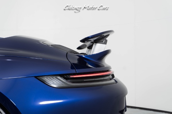 Used 2022 Porsche 911 Turbo S Cabriolet! Full PPF! HRE Wheels! MSRP $281k+ LOADED Gentian Blue Metallic! for sale Sold at Chicago Motor Cars in West Chicago IL 60185 5