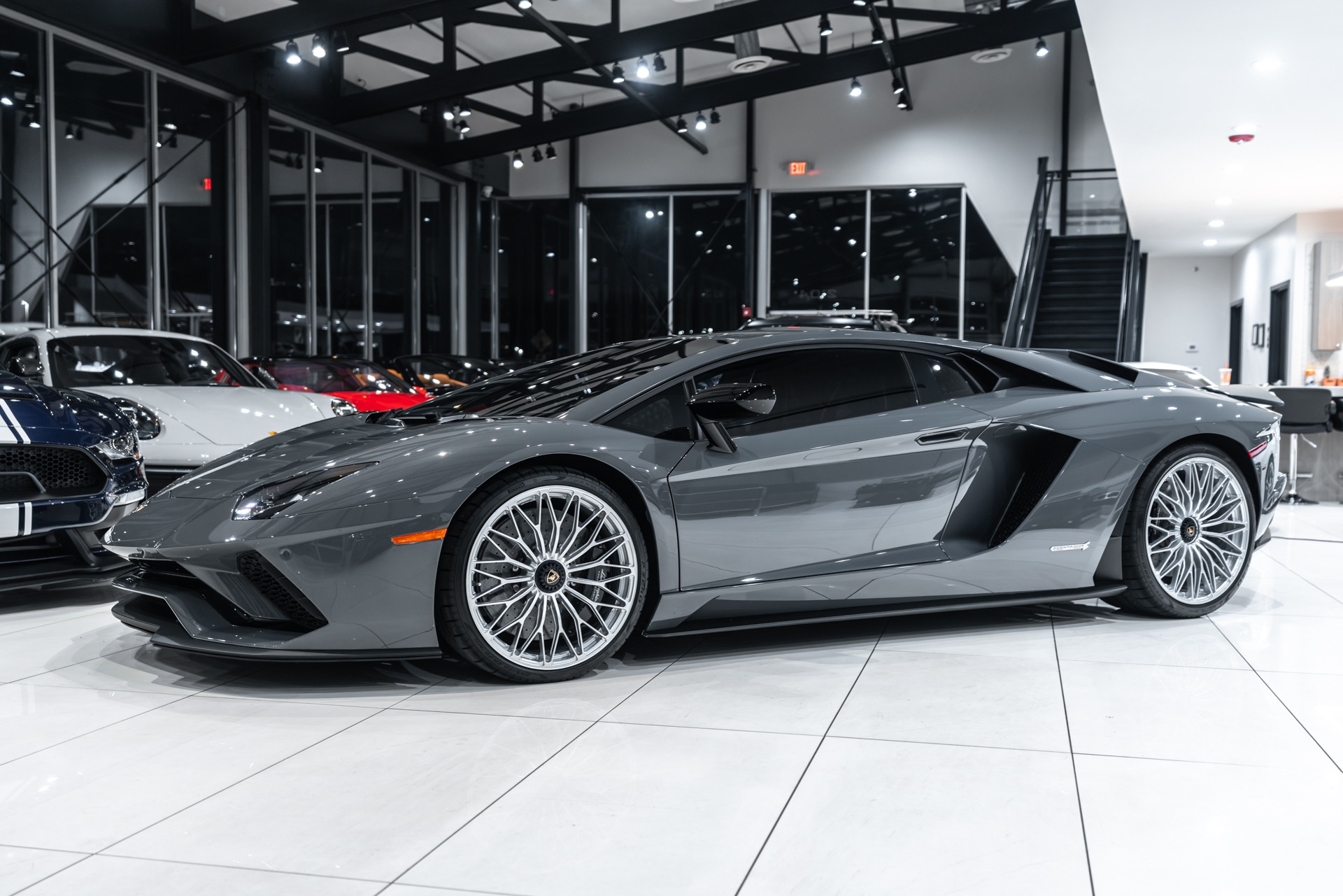 Used 2018 Lamborghini Aventador LP740-4 S Coupe HOT Spec! Grigio