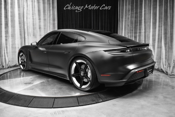 Used 2021 Porsche Taycan 4S AWD Sedan Full Satin PPF! Premium Package! 21 Mission E Wheels! for sale Sold at Chicago Motor Cars in West Chicago IL 60185 3