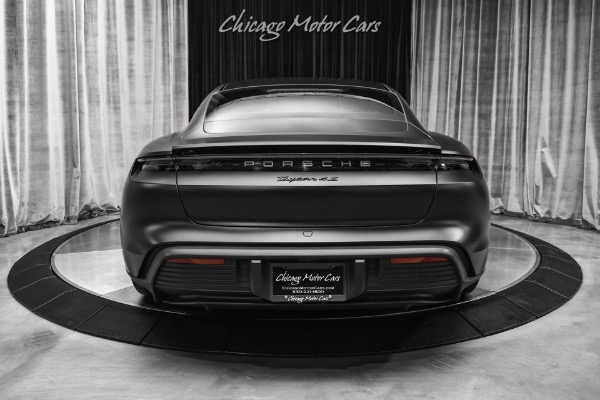 Used 2021 Porsche Taycan 4S AWD Sedan Full Satin PPF! Premium Package! 21 Mission E Wheels! for sale Sold at Chicago Motor Cars in West Chicago IL 60185 4