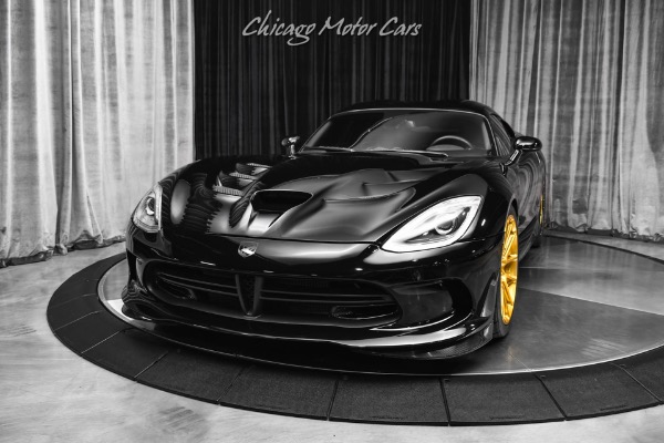 Used 2014 Dodge SRT Viper GTS Coupe Calvo 1300 Package Twin Turbo Only 6k Miles! Upgraded Wheels for sale Sold at Chicago Motor Cars in West Chicago IL 60185 2