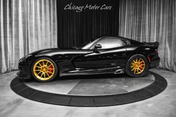 Used 2014 Dodge SRT Viper GTS Coupe Calvo 1300 Package Twin Turbo Only 6k Miles! Upgraded Wheels for sale Sold at Chicago Motor Cars in West Chicago IL 60185 1