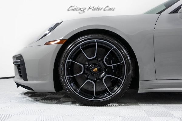 Used 2024 Porsche 911 Turbo S Cabriolet Only 55 Miles! Chalk Over Bordeaux Red! Sport Exhaust! Front End Lifter! for sale Sold at Chicago Motor Cars in West Chicago IL 60185 3