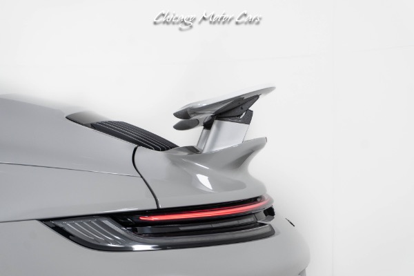Used 2024 Porsche 911 Turbo S Cabriolet Only 55 Miles! Chalk Over Bordeaux Red! Sport Exhaust! Front End Lifter! for sale Sold at Chicago Motor Cars in West Chicago IL 60185 5