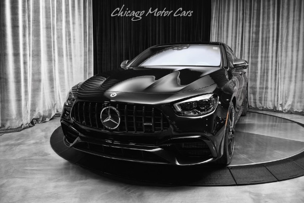 Used 2023 Mercedes-Benz E63 AMG S 4Matic Sedan Carbon Fiber Int & Ext Trim! Burmester Sound! Loaded for sale Sold at Chicago Motor Cars in West Chicago IL 60185 2