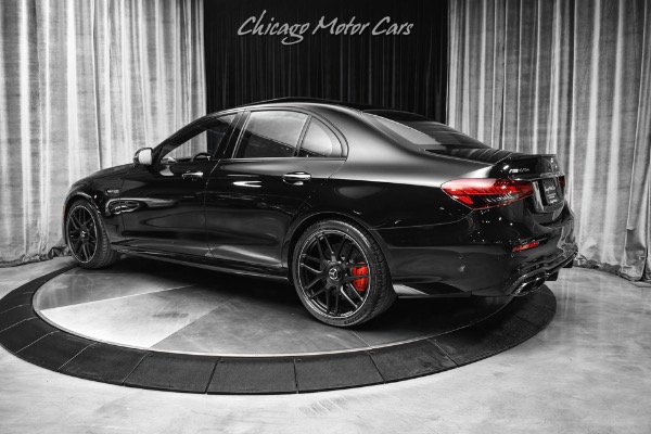 Used 2023 Mercedes-Benz E63 AMG S 4Matic Sedan Carbon Fiber Int & Ext Trim! Burmester Sound! Loaded for sale Sold at Chicago Motor Cars in West Chicago IL 60185 3