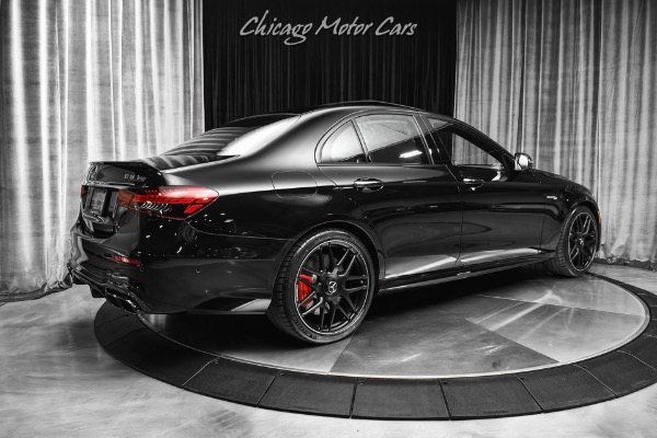 Used 2023 Mercedes-Benz E63 AMG S 4Matic Sedan Carbon Fiber Int & Ext Trim! Burmester Sound! Loaded for sale Sold at Chicago Motor Cars in West Chicago IL 60185 5