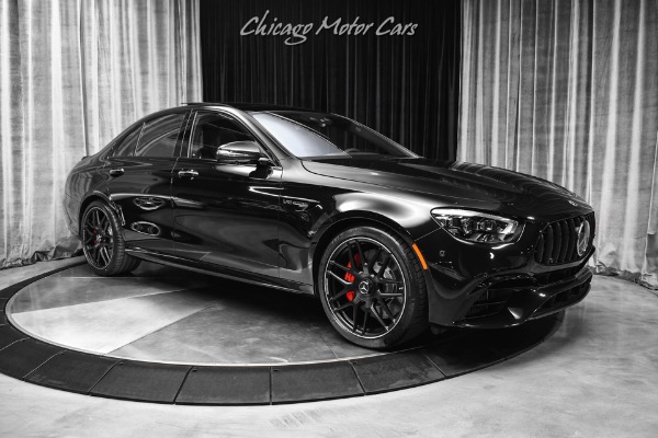 Used 2023 Mercedes-Benz E63 AMG S 4Matic Sedan Carbon Fiber Int & Ext Trim! Burmester Sound! Loaded for sale Sold at Chicago Motor Cars in West Chicago IL 60185 6