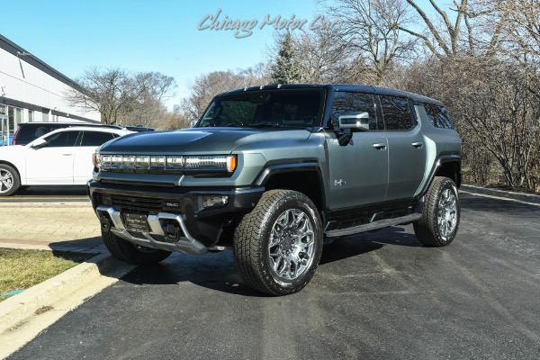 Used 2024 GMC HUMMER EV 3X Edition 1 SUV Moonshot Matte Green! 1,000 HP / 11,500 TQ! ONLY 3k Miles! for sale Sold at Chicago Motor Cars in West Chicago IL 60185 2