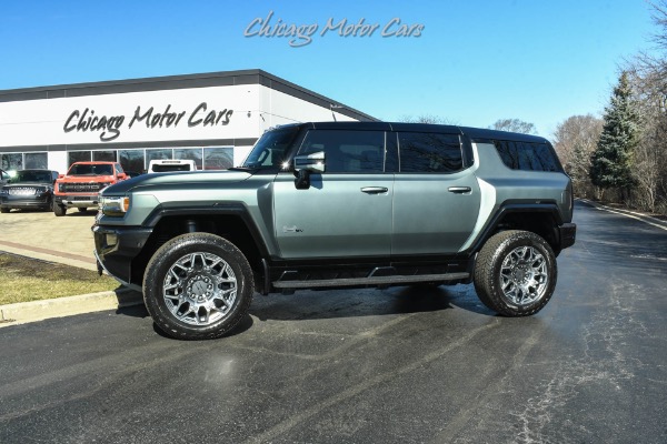 Used 2024 GMC HUMMER EV 3X Edition 1 SUV Moonshot Matte Green! 1,000 HP / 11,500 TQ! ONLY 3k Miles! for sale Sold at Chicago Motor Cars in West Chicago IL 60185 1