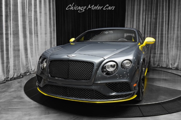 Used 2017 Bentley Continental GT Speed! Black Edition W/Cyber Yellow Accents! Low Miles! Loaded! for sale Sold at Chicago Motor Cars in West Chicago IL 60185 2
