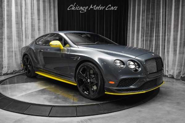 Used 2017 Bentley Continental GT Speed! Black Edition W/Cyber Yellow Accents! Low Miles! Loaded! for sale Sold at Chicago Motor Cars in West Chicago IL 60185 6
