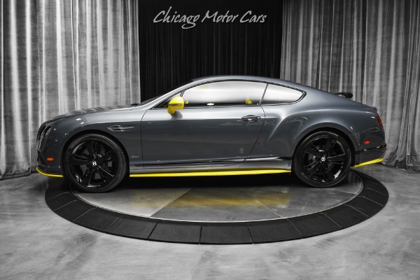 Used 2017 Bentley Continental GT Speed! Black Edition W/Cyber Yellow Accents! Low Miles! Loaded! for sale Sold at Chicago Motor Cars in West Chicago IL 60185 1